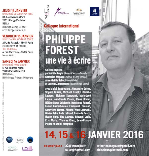 Philippe Forest, une vie à écrire