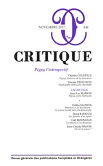 « Où va la poésie ? » in Critique n° 846